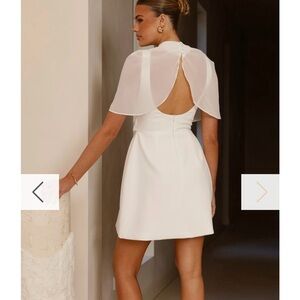 Billy J Zahni Mini Dress - White